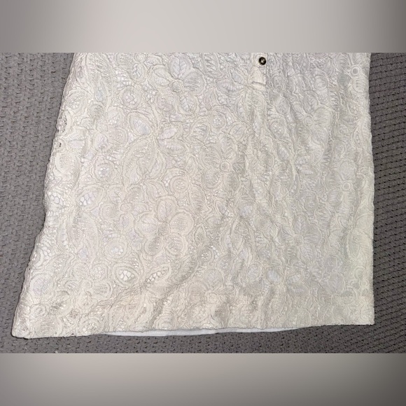 Lilly Pulitzer Nelle White Lace Size 6 EUC - Picture 4 of 12